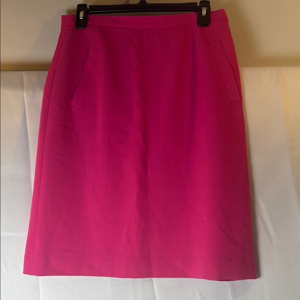 Kasper A-Line Pink Knee-Length Skirt for Cocktail